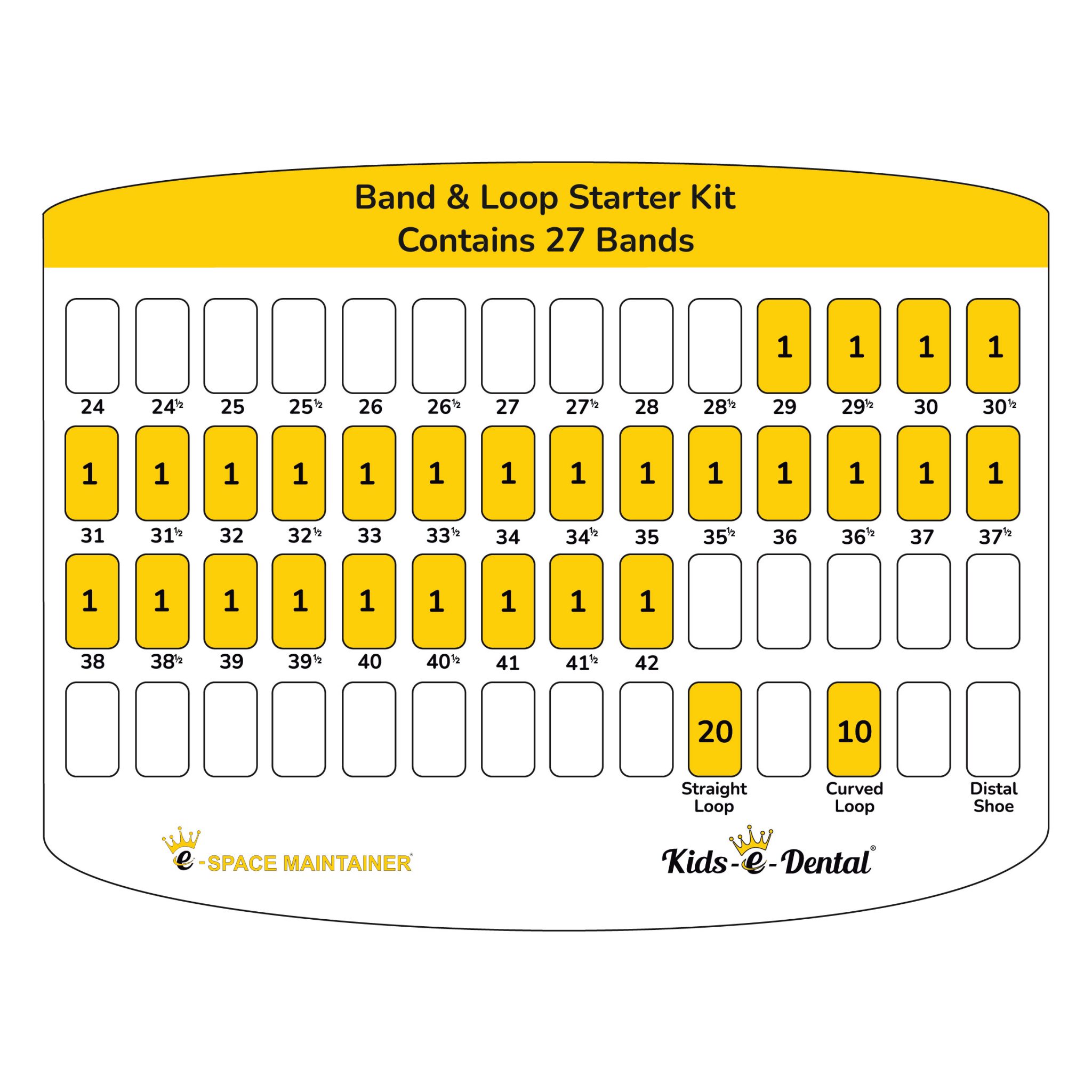 Band and loop Starter kit | Kidsedental